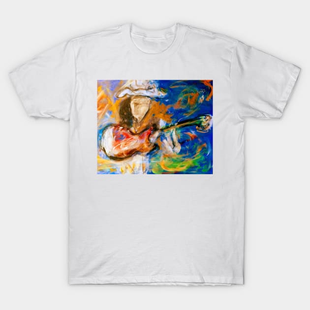 Stevie Ray Vaughn T-Shirt by scoop16